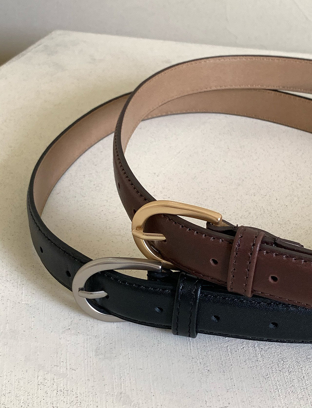 volume leather belt (2c)