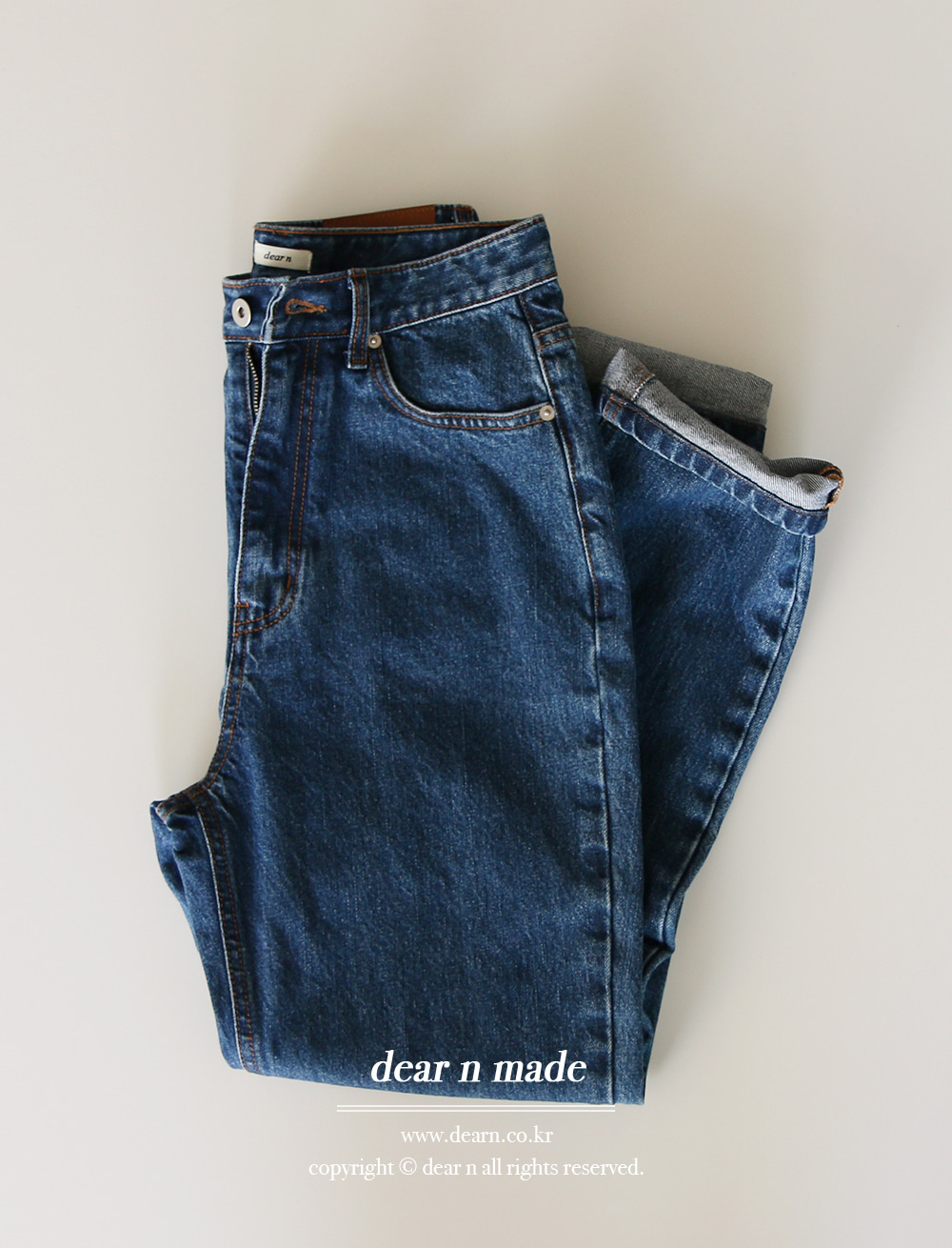 (dear n) alt deep blue jeans