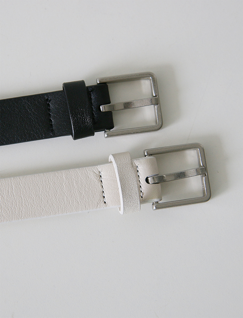 bunny leather belt (2c)