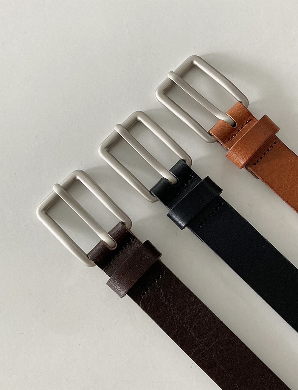 minimal leather belt (3c)