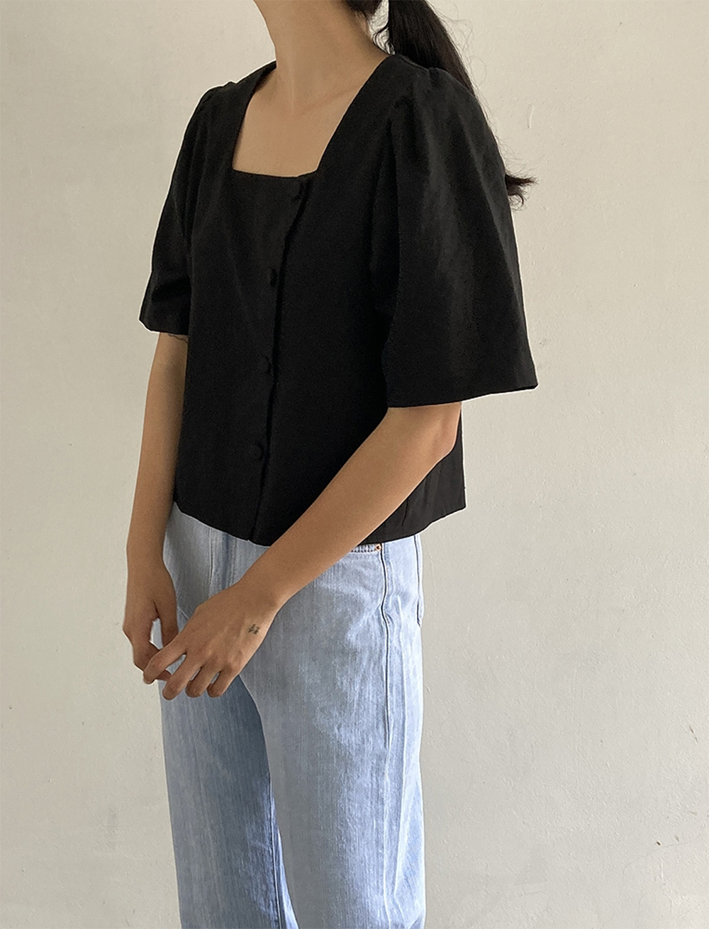 linen square blouse (2c)